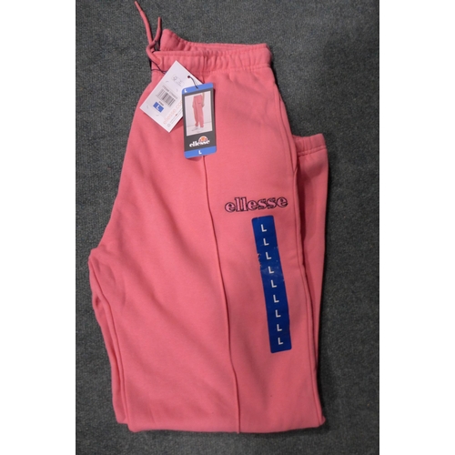 3302 - Six pairs of women's pink Ellesse joggers - size L * this lot is subject to VAT