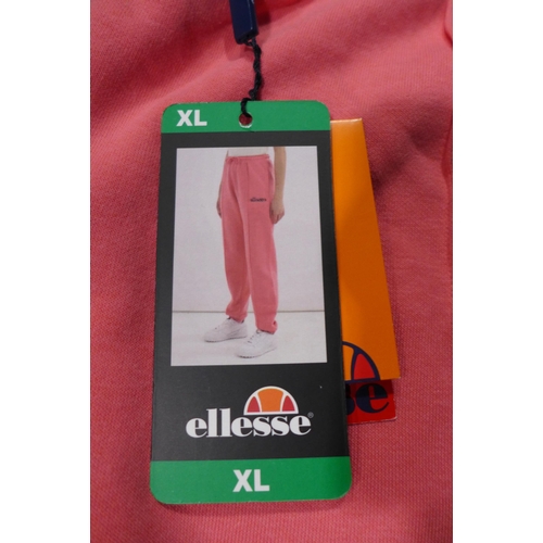 3303 - Five pairs of women's pink Ellesse joggers - size XL * this lot is subject to VAT