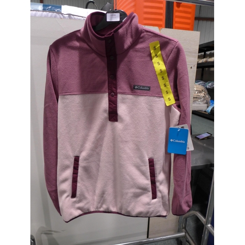 3306 - Women's Columbia Two-Tone Pink Fleece - size S * this lot is subject to VAT