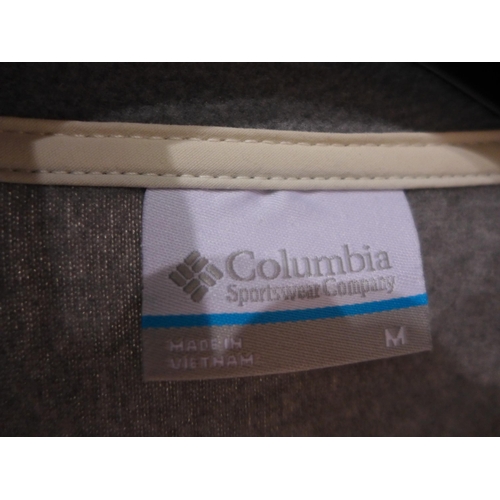 3307 - Women's Columbia Grey and Cream Fleece - size M * this lot is subject to VAT