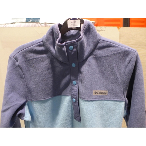 3311 - Women's Columbia Two-Tone Blue Fleece - size S * this lot is subject to VAT