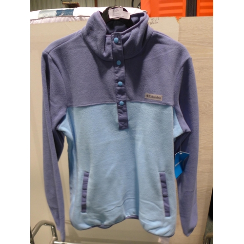 3312 - Women's Columbia Two-Tone Blue Fleece - size M * this lot is subject to VAT