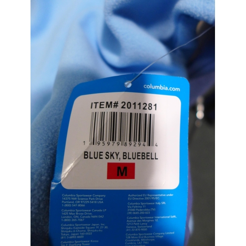 3312 - Women's Columbia Two-Tone Blue Fleece - size M * this lot is subject to VAT