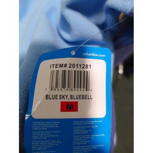 3313 - Women's Columbia Two-Tone Blue Fleece - size M * this lot is subject to VAT