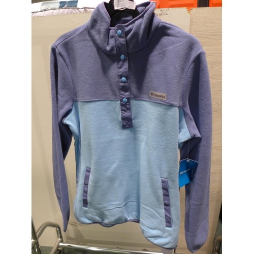 3316 - Women's Columbia Two-Tone Blue Fleece - size M * this lot is subject to VAT