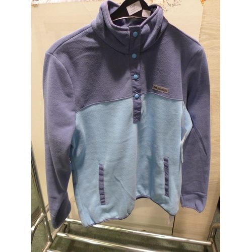 3318 - Women's Columbia Two-Tone Blue Fleece - size L * this lot is subject to VAT