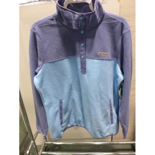 3320 - Women's Columbia Two-Tone Blue Fleece - size XL * this lot is subject to VAT