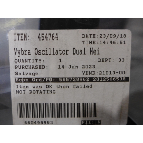 3327 - Vybra Oscillator Dual  Height Fan - model no -Vs001-Cf        (309-95)   * This lot is subject to va... 