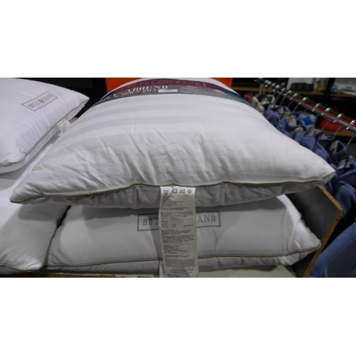 3331 - Hotel Grand Down Roll  jumbo Pillows - 2 pack  (309-157)   * This lot is subject to vat