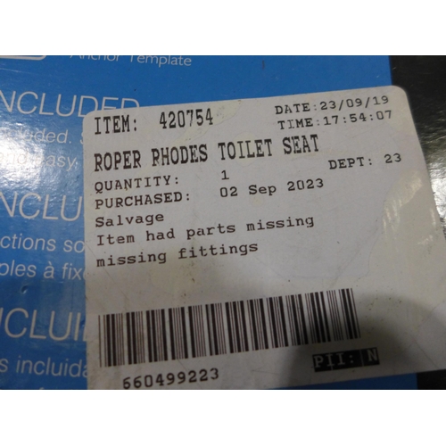 3352 - Roper Rhodes Toilet Seat - Secure Fix   (309-90)   * This lot is subject to vat