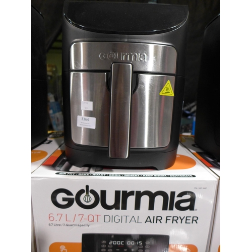 3364 - Gourmia Air Fryer 7Qt    (309-66)   * This lot is subject to vat