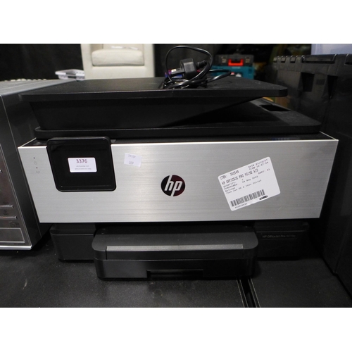 3376 - Hp Office jet Pro Printer - model no -9019E Aiopr/Cp/Sc/Fx  , Original RRP £189.99 + vat            ... 