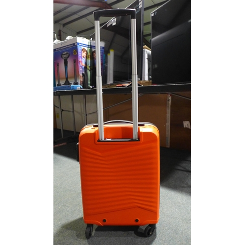 3023 - American tourister Jetdriver 55cm 4 Wheel Spinner Orange suitcase  (309-23)   * This lot is subject ... 