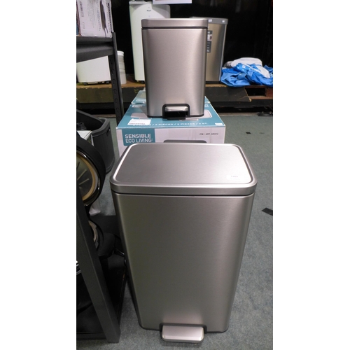 3389 - Eko Combo Step Bin 5.2L & 30L Soft Close Bin  (309-51)   * This lot is subject to vat