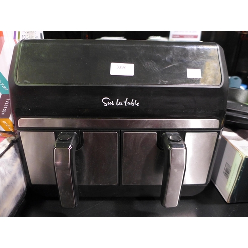 3398 - Sur La Table Double Air Fryer  (309-340)   * This lot is subject to vat