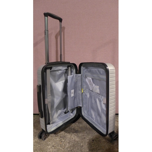 3035 - Delsey Luggage 2 Piece Silver Trunk Set , Original RRP £119.99 + vat          (309-63)   * This lot ... 