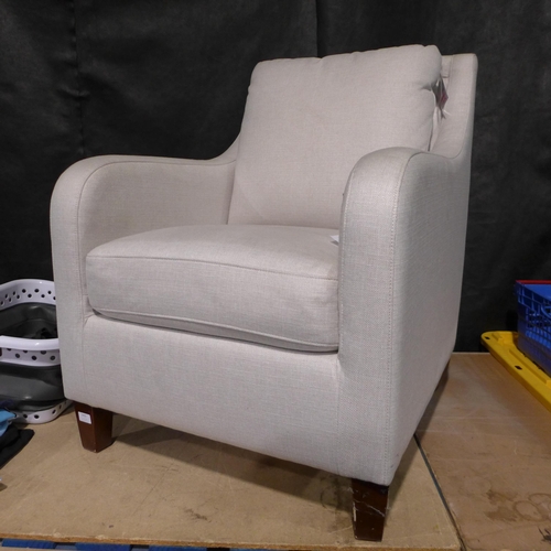 3452 - True Inovation Sidney Fabric Accent Chair  , Original RRP £199.99 + vat          (309-289)   * This ... 