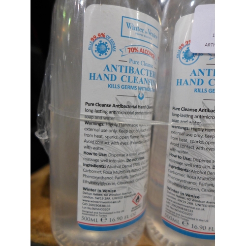 3457 - Quantity of Wiv Anti-Bac Hand Cleansing Gel  (309-380)   * This lot is subject to vat