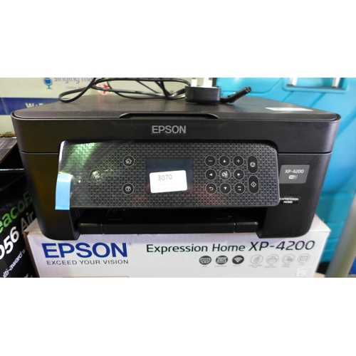 3070 - Epson Xp4200 Printer   (309-327)   * This lot is subject to vat