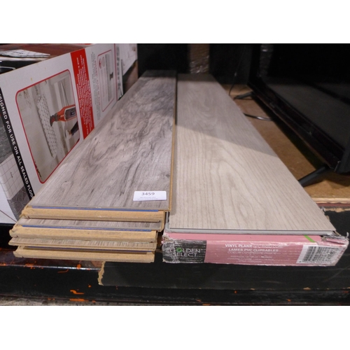 3459 - Riverside Vinyl Flooring and Grey laminate flooring (309-185,186)   * This lot is subject to vat