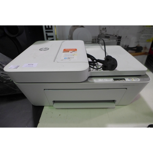 3076 - Hp Deskjet 4120E  All In One Printer   (309-25)   * This lot is subject to vat