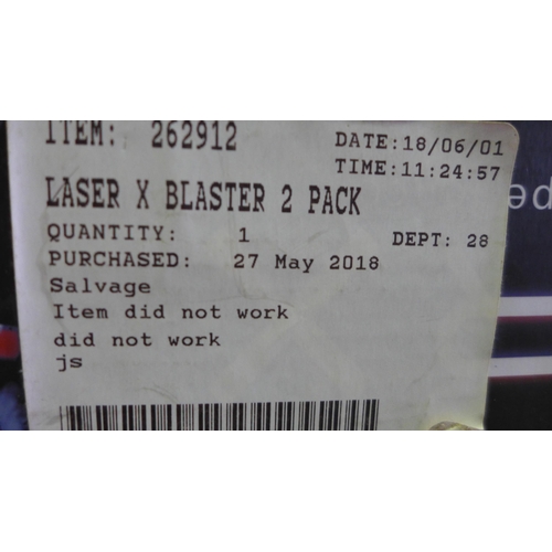 3079 - Laser X Blasters 2pk