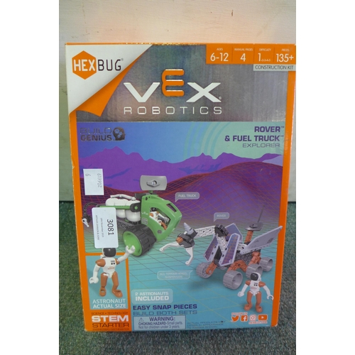 3081 - Hex Robotics Rover and Fuel Tank & a Kid's Fabric Wall Calendar