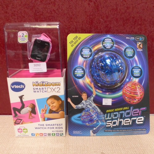 3092 - Vtech DX2 Smart Watch & Wonder Sphere   (309-139,378)   * This lot is subject to vat