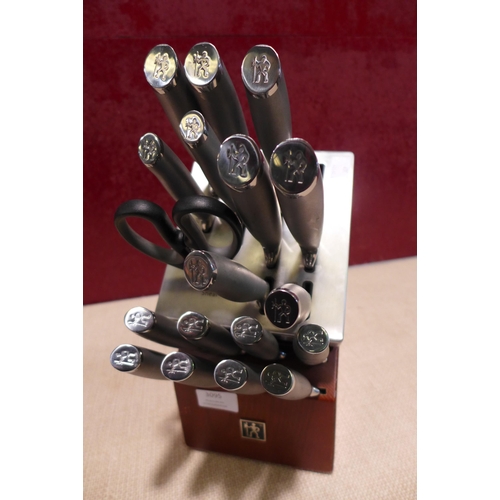 3095 - Henckels Knife Block, (Display set /Incomplete/Damaged) Original RRP £144.99 + vat   (309-160)   * T... 