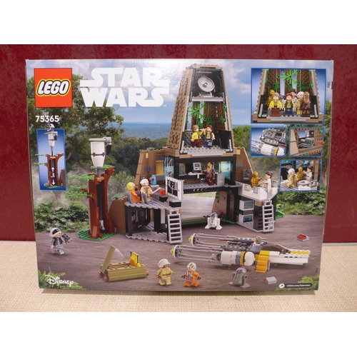 3106 - Lego Star Wars - New Hope Rebel Base - Model 75365         (309-361)   * This lot is subject to vat