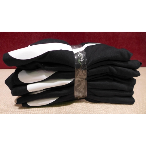 3124 - Nine Men's black Nike Dri-fit T-shirts - size XXL  * this lot is subject to VAT