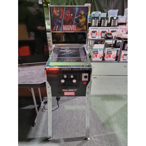 3087 - Arcade1Up Marvel Pinball Machine, Doesn't Power On. Original RRP £549.99 + vat    (309-352)   * This... 