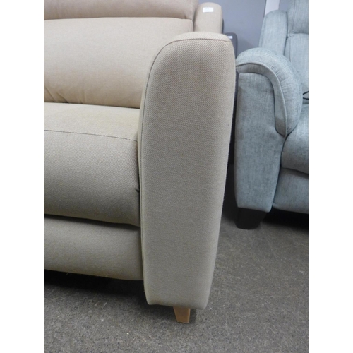 1479 - A John Lewis Elevate three seater power recliner in fawn