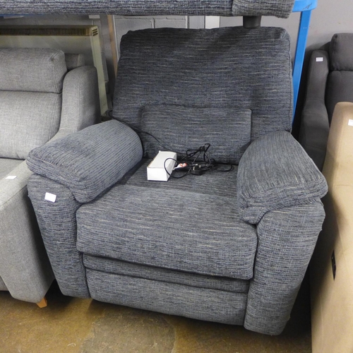 1480 - A Hampton Parker Knoll three seater sofa and power reclining armchair