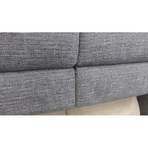 1482 - A Colorado Parker Knoll three seater sofa in dark grey