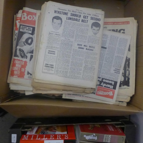 1241 - A collection of Boxing News Publications, 1970s and 1980s **PLEASE NOTE THIS LOT IS NOT ELIGIBLE FOR... 