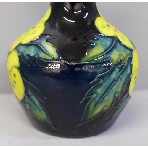 644 - A small Moorcroft vase, 10.5cm