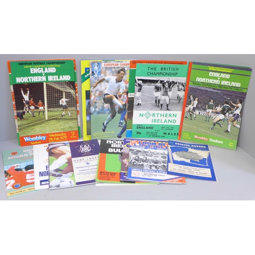 693 - Northern Ireland and Republic of Ireland programmes, international and domestic (22)