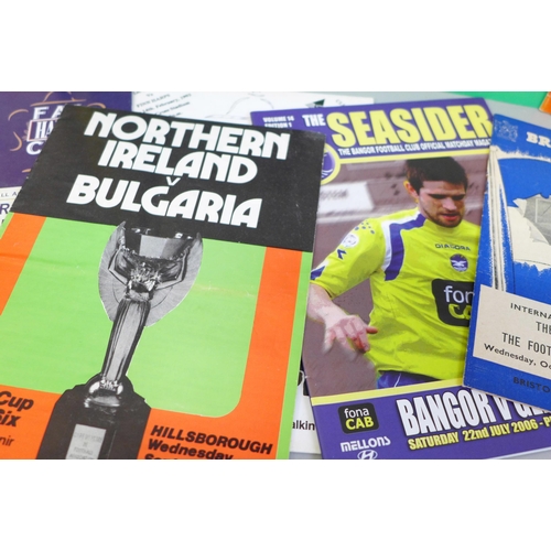 693 - Northern Ireland and Republic of Ireland programmes, international and domestic (22)