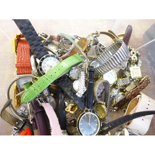 703 - A box of wristwatches