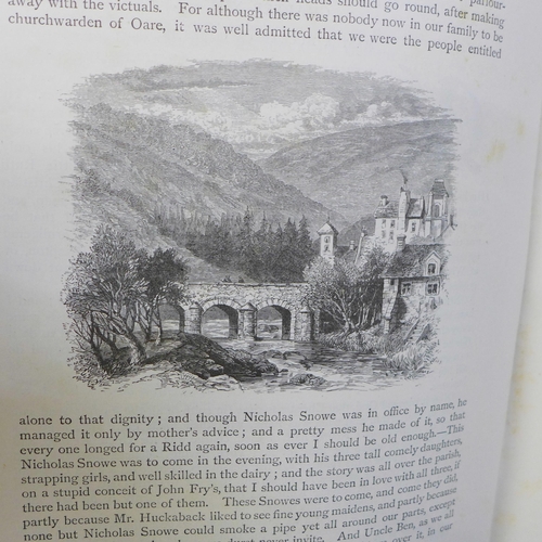 716 - Lorna Doone, A Romance of Exmoor, 1874, Lynton Edition and The Rivers of Great Britain, Rivers of Th... 