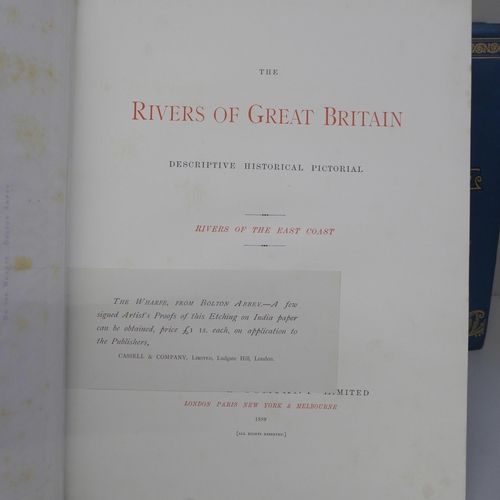 716 - Lorna Doone, A Romance of Exmoor, 1874, Lynton Edition and The Rivers of Great Britain, Rivers of Th... 