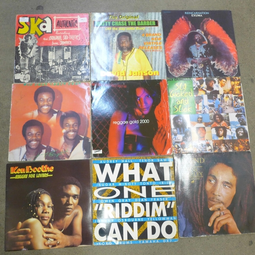 719 - Fifteen reggae LP records including Ska Authentic presenting the Original Ska-talites from Jamaica