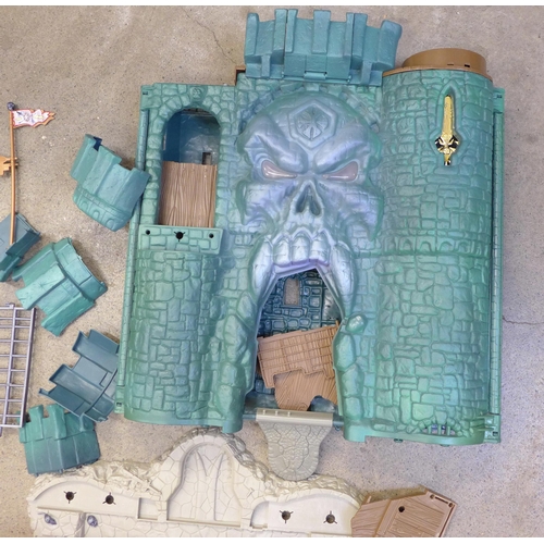 766 - Masters of the Universe, Castle Grayskull boxed playset, complete, by Mattel