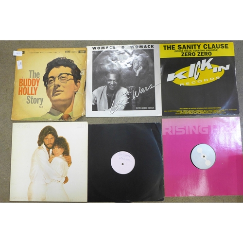 769 - LP records, various genres including Elvis Presley, Buddy Holly, Jethro Tull, Mike Oldfield