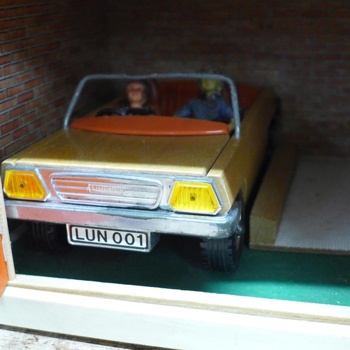 841 - A Lundby dolls house, furniture, accessories and car