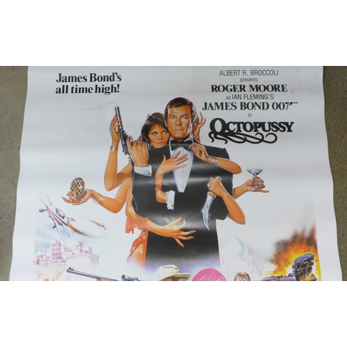 843 - A Dutch James Bond Octopussy film poster