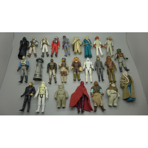 882 - A bag of Star Wars figures