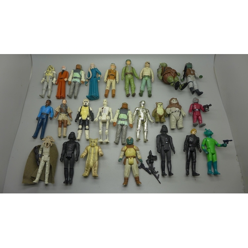 883 - A bag of Star Wars figures