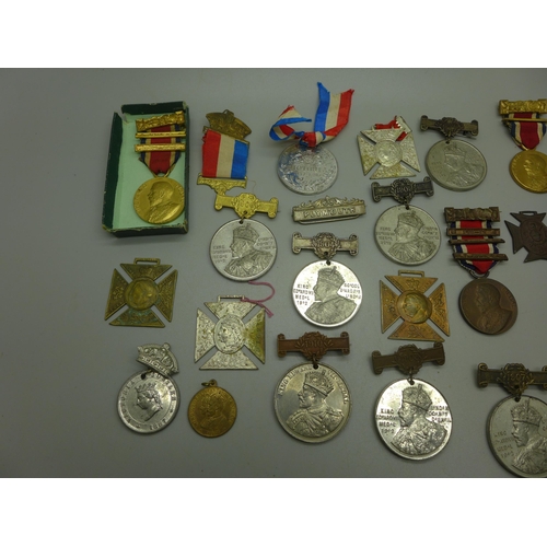 974 - Victorian and Edwardian commemorative medals